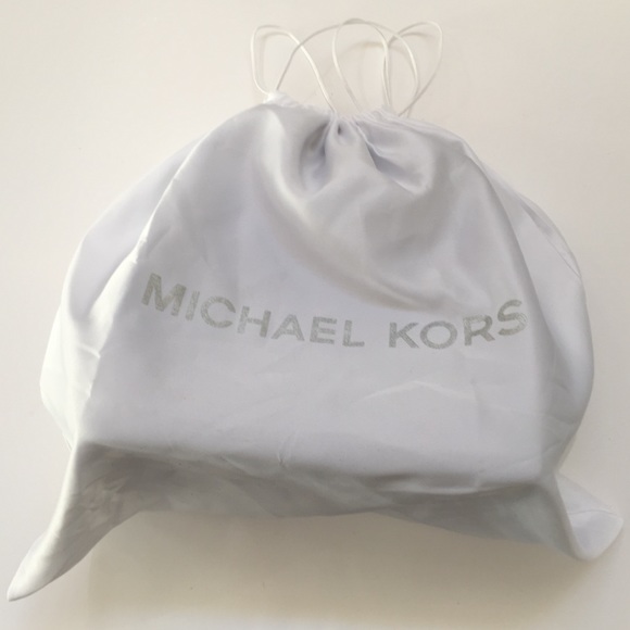 Michael Kors Brooklyn Suede Shoulder Bag Plum - Picture 11 of 11